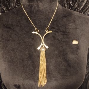 Gold necklace 18 in